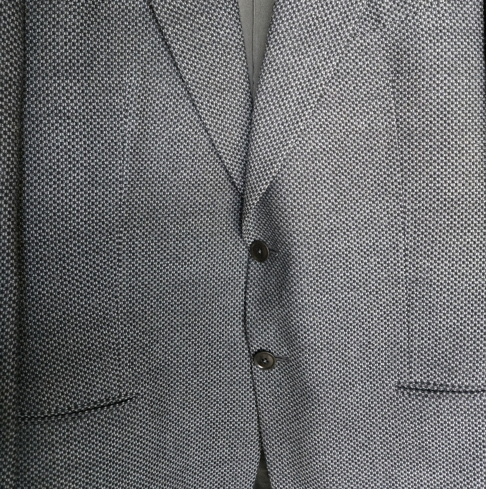 Armani Collezioni Mens Suit Blazer Gray Size 42R - Picture 3 of 12